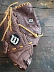 Wilson A1500 DP12 Pro Soft Yak Lht Baseball Glove Ecco Leather Brow. Fixed Price $89.99.