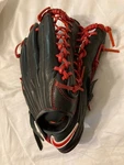 Nike Sha/do Edge Baseball Glove Red Black Right Hand 1250. Fixed Price $149.00.
