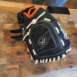 Rawlings Players Series Youth 10.5" Inch PL105NO Black/orange Rht. Fixed Price $18.50.
