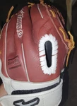 Mizuno Supreme Fastpitch Softball Glove. Rht 12.5 In. Gsp 1251F2BR Slightly Used. Fixed Price $40.00.
