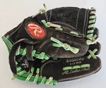 Rawlings S950NG 9.5" Youth Baseball Glove Players Series Rht Black & Green. Fixed Price $9.99.