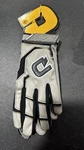 Demarini Batting Gloves Adult Large Gray/black **new**. Fixed Price $19.99.