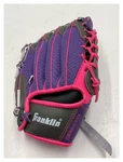 Franklin Meshtek Series 9.5" Youth Baseball Glove Purple Pink Contour Fit New. Fixed Price $14.00.