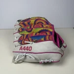 Wilson A440 Flash 11" Fast Pitch Position Rht Softball Glove Tie-dye Design. Fixed Price $30.00.