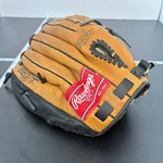 Rawlings Adult Baseball Glove 12" Tan Black Mvp Series Fastback BB12BF Rht. Fixed Price $24.99.