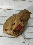 Vtg, National Sporting Goods Corp Japan Leather Baseball Glove NSG15 Rh Throw. Fixed Price $20.00.