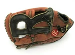 Vtg RBG2131R Rawlings Cal Ripkin Jr Games Leather 12.5" Fastback Holdster. Fixed Price $120.00.