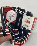 Franklin Field Master Youth Baseball/softball Glove 22622-11" Red/white/blue. Fixed Price $19.79.