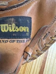 Wilson A2521 Pro Stock Baseball Glove Brown Leather Used. Fixed Price $60.00.