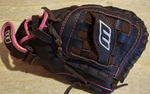 Worth 11" STM110BRP Storm Fast Pitch Softball Glove Right-hand Throw Rht Pink. Fixed Price $14.44.