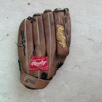 Rawlings Fastback RS130 Baseball Softball Glove Rht Brown Leather Remade. Fixed Price $39.99.