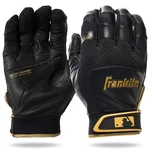 Franklin Sports Shok Sorb Batting Gloves Adult Medium Black Gold Baseball Sof.... Fixed Price $35.89.