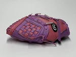 Rawlings Pink Purple Baseball Glove Mitt 9" PL109P Right Hand Throw. Fixed Price $7.19.