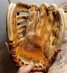 Vintage Rawlings Rsg 3 Baseball Glove Eddie Dawson Deep Well Pocket Usa. Fixed Price $16.48.