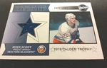 Mike Bossy Calder Trophy Authentic Jersey Stars Of Decade 1977-87 Nearmint. Fixed Price $11.87.