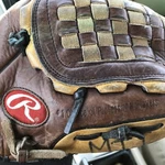 Rawlings RB15 Baseball Glove 11.5" Rht Pro Leather Fastback. Fixed Price $19.95.