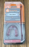 Shock Doctor Gel Max Mouthguard Adult 11+ Convertible / Strapless Maroon. Fixed Price $10.95.