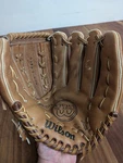 Wilson A3000 Baseball Glove Rht 11.5-12 Brown Leather Dual Hinge Grip-tite. Fixed Price $49.99.