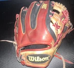 Wilson A2K Datdude 11.5 Right Hand Throw Pro Stock Leather Infield Glove. Fixed Price $159.99.