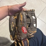 Rawlings Leather Shell Youth Baseball Glove - Brown. Fixed Price $30.60.