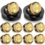 Highergo 10 Pcs Hockey Basketball Baseball Mvp Dancer Champion Trophy Ring With. Fixed Price $106.30.