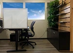 Ghent Desktop Acrylic Protection Screen 59" X 1" 24" Frosted (DPSF2459A). Fixed Price $99.00.