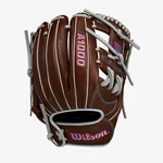 Wilson A1000 1787 Glove Dark-brown-red-blue. Fixed Price $179.95.