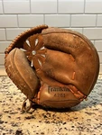 Franklin Catcher's Mitt 4261 Right-handed Baseball Glove Prime Steerhide Vintage. Fixed Price $20.00.
