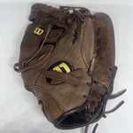 Wilson A800 Optima (rht) 11.75 Brown Leather Infielder Baseball Glove. Fixed Price $42.99.