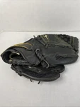 Mizuno GSP-1206DBR Black Leather Fielder Softball Mitt Rht Hand Throw. Fixed Price $22.50.