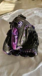 Rawlings Baseball Glove Black Purple 11 Youth Highlight Series HFP150BP Rht Exc. Fixed Price $25.00.