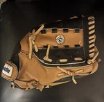 Franklin Baseball Glove 4176 12 1/2 Brown. Fixed Price $7.00.
