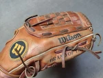 Wilson A2654 Field Master Dave Righetti Rht Grip Tite Snap Action Baseball Glove. Fixed Price $12.95.