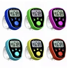 Digital Lcd Electronic Finger Ring Hand Tally Counter Tasbee Tasbih Row. Fixed Price $6.99.
