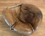Vintage Wilson A2544 Smoky Burgess Personal Catchers Mitt Glove. Fixed Price $89.99.