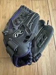 Rawlings ST1200FPUR Storm Series Sure Catch 12" Fastpitch Softball Glove Lht. Fixed Price $27.00.