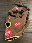 Rawlings D12HBDBCPT 12" Leather Baseball Softball Glove Brown Right Hand Throw. Fixed Price $33.00.
