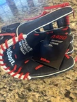 Wilson A450 Baseball Softball Youth Glove Red White Blue New Minnesota Twins. Fixed Price $22.95.