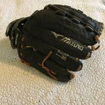 Mizuno Prospect GPL1150D2 Baseball Glove 11.5BLACK Full Grain Leather Right Hand. Fixed Price $25.99.