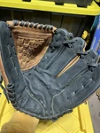 Rawlings RBG36BTN 12.5 Baseball Glove Right Black Tan Leather Rht Basket Web. Fixed Price $39.00.