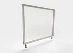 Ghent Desktop Acrylic Protection Screen 59" X 1" 24" Frosted (DPSF2459A). Fixed Price $99.00.