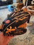 Rawlings Alex Rodriguez PM105 10.5" Rht Youth Baseball Tee Glove Black Tan. Fixed Price $20.99.