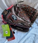 Rawlings FP11T Fast Pitch 11" Rh Throw Softball Glove Brown & Pink Righty. Fixed Price $24.99.