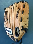 Franklin Baseball Glove Throw 4535-12 Rtp Steerhide. Fixed Price $15.00.