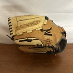 Easton NES13 13" Lh Leather Baseball/softball Glove Steer Hide Tan/brown Vg. Fixed Price $25.00.