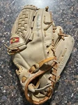 Easton Black Magic Leather Baseball Glove EX126SE Right Handed Throw 12.5". Fixed Price $13.00.