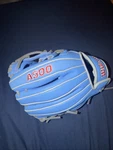 Wilson 2025 A500 Blue/grey/red 11.00" Baseball Glove WBW10253811. Fixed Price $59.99.