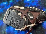 Rawlings Youth Baseball Glove Accessories Leather PL91MB Euc. Fixed Price $15.00.