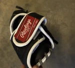Rawlings Renegade R125BGB 12.5" Slowpitch/fastpitch Glove Black Rht. Fixed Price $45.00.