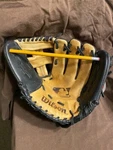 Wilson Mlb T-ball Glove Model A2485 10" Black Rht B64. Fixed Price $15.95.